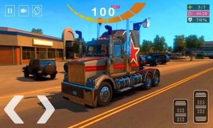 download american truck simulator game